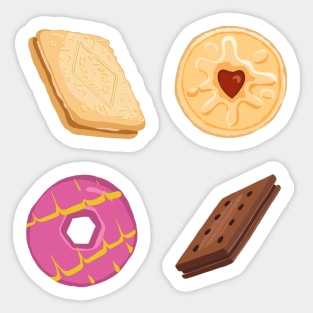 Traditional English Biscuits Sticker